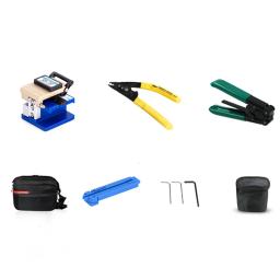 Kit De Ferramentas De Fibra Óptica, 7 em 1, Saco De Ferramentas, Stripper, Fc-6s Fibra Cutelo, Miller, FTTH - Image 2