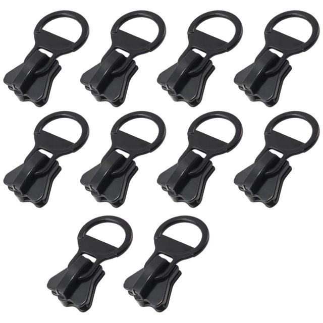 Resina Grande Zíper com Bloqueio e Extrator para Costura DIY, Disponível em Tamanhos 15 e 20, 1 Unidade