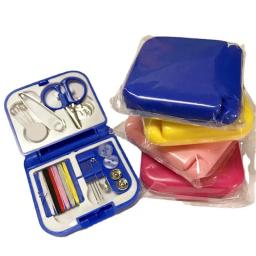 Mini Kits de costura de viagem portáteis, fios de agulha multifunções, estojo de armazenamento, trabalho manual, acessórios de costura, ferramentas - Image 3