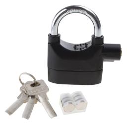 Cadeado de alarme à prova d'água para motocicleta, cadeado de alarme com feixe curto para bicicleta e bicicleta - Image 4