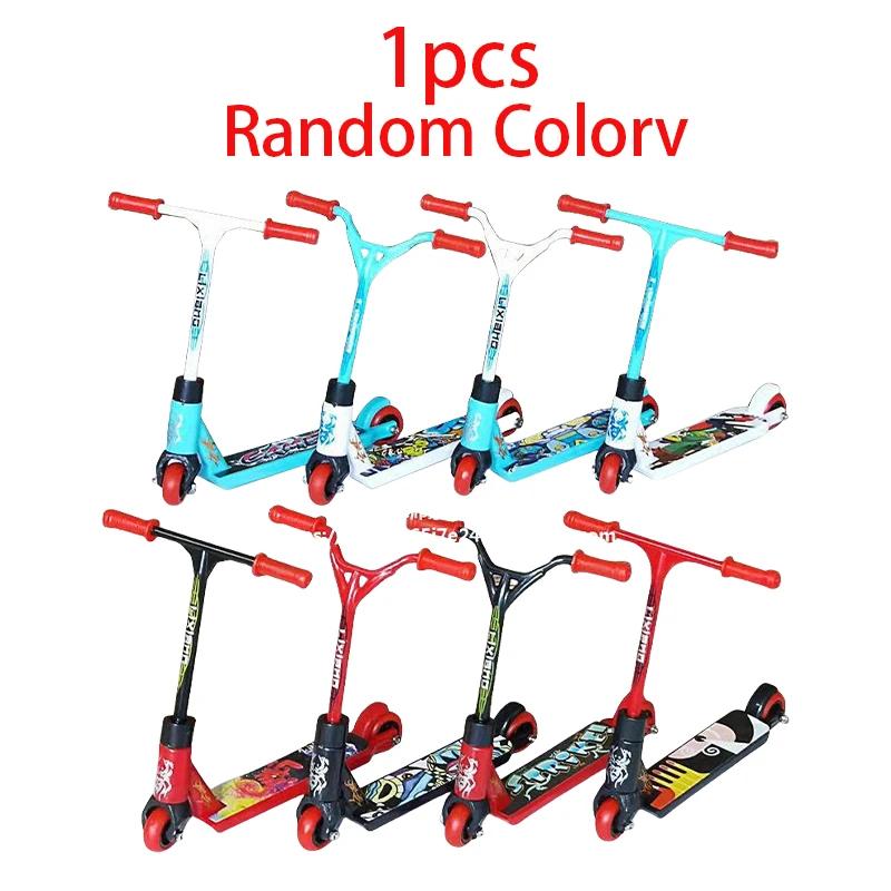 Novidade engraçado interativo mini dedo scooter dublê dedo brinquedo skate scooter dedo pai-filho interativo presente de feriado - Image 1