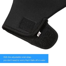 Luvas de natação webbed luvas aquáticas à prova dwaterproof água luvas de treinamento de natação pás de mão sem dedos aqua nadadeiras luvas para homens - Image 4