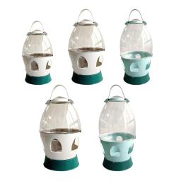 Bebedor alimentação automática do pássaro com punho, acessórios da gaiola do pássaro - Image 1