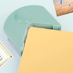 Raio Corner Rounder Punch, Paper Hole Cutter para papel fotográfico, preto, 4mm - Image 2