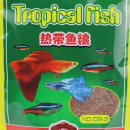 Alimentador de alimentos de peixes tropicais, pequenos grânulos 100g com proteína de gordura de cálcio fosfato - Image 3
