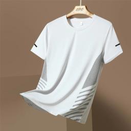 Manga curta esportes t-shirt para correr - Image 4