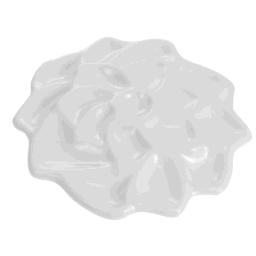 Placa De Misturador De Cores De Porcelana De Imitação, Paleta De Pintura Oval, Mistura De Pigmentos, Paletas De Maquiagem Infantil, Paleta De Onda - Image 4