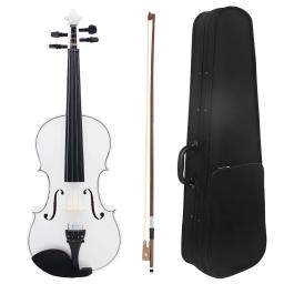 IRIN-Violino de madeira maciça Conjunto com Case Bow, Instrumento de Cordas Profissional, Iniciante para Iniciantes Prática, V-10, 4/4, colorido - Image 6