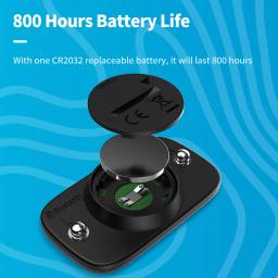 Geoid hs500 freqüência cardíaca com coração no peito bluetooth ant + bicicleta ciclismo computador sem fio saúde fitness para garmin - Image 4