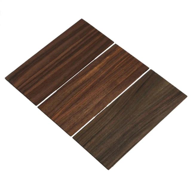 Cabeça Folheada de Rosewood para Guitarras - Kit com 3 Peças de Acessórios para Luthier, 200x88mm