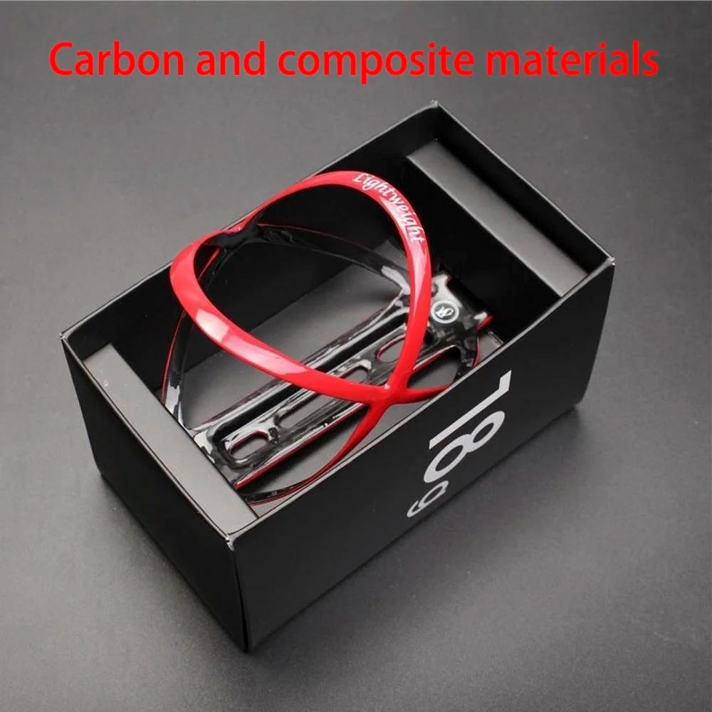 Gaiola De Garrafa De Bicicleta De Fibra De Carbono Completa, suporte De Garrafa De Água, Acessórios De Bicicleta, 3 Cores, 18g, Vendas Quentes - Image 1