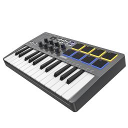 Lekato 25 Teclas Midi Teclado Controlador Piano Mini Teclado Usb Bluetooth Midi 8 Tambor Retroiluminado 8 Rgb Instrumentos de Teclado Musical - Image 3