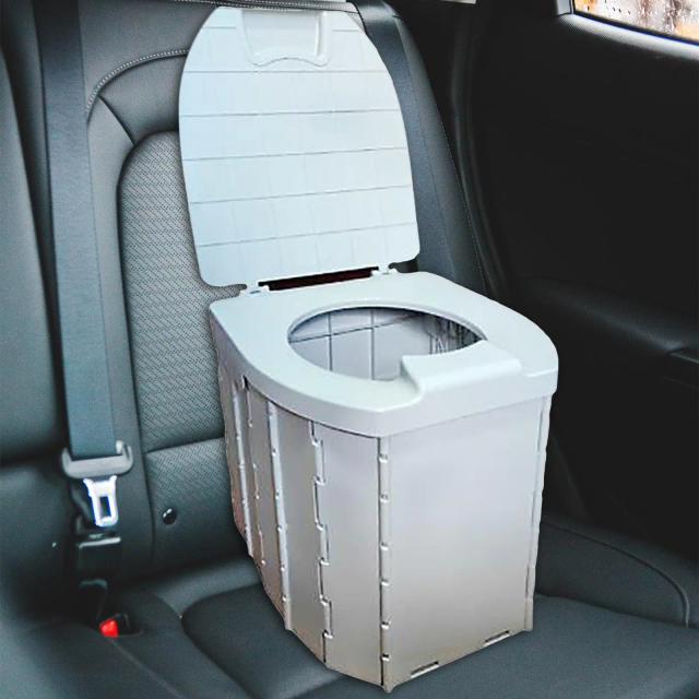 Banheiro Portátil Dobrável para Acampamento com Bolsa de Armazenamento - Ideal para Praia, Caminhadas e Viagens Longas