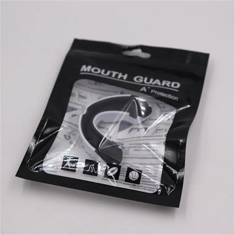 2 pçs profissional muay thai proteção do dente eva boxe bucal esportes dentes chaves caixa taekwondo sanda rugby mma boca guarda - Image 1