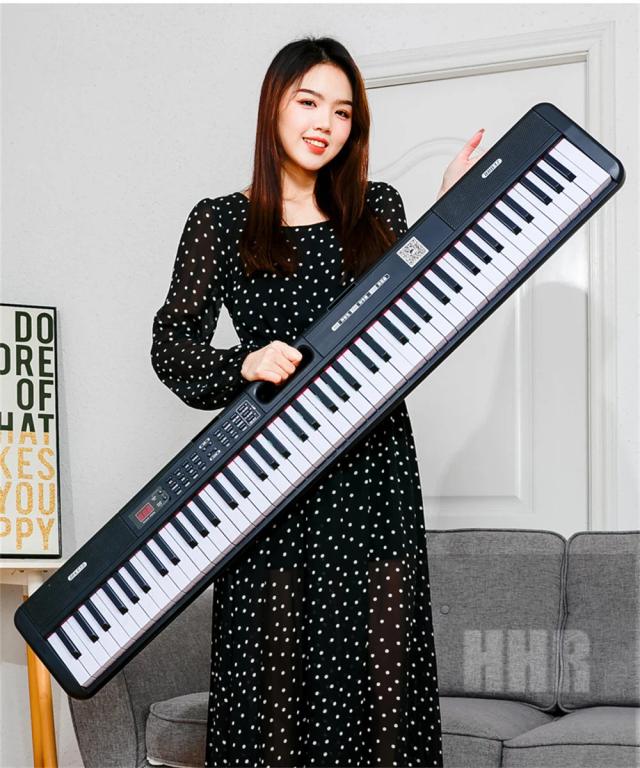 Teclado Eletrônico Portátil 88 Teclas 88037 - Experiência de Piano de Cauda