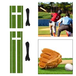 Anti Slip Backing Baseball Bater Mat, Pitching Softball, Pisos iniciantes - Image 3