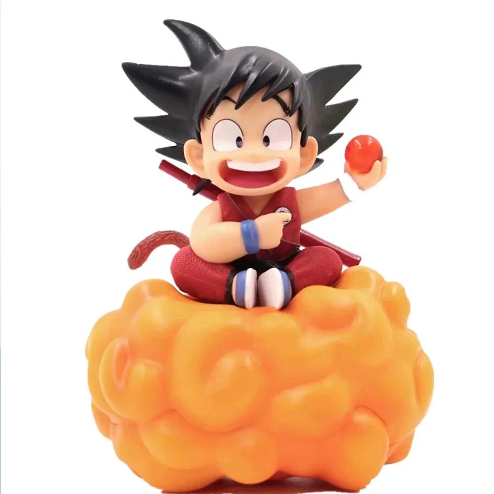 Figura de anime dos desenhos animados dragon ball z crianças brinquedos boneca kawaii goku modelo acessórios brinquedo das crianças presente figuras ação hobbies - Image 1