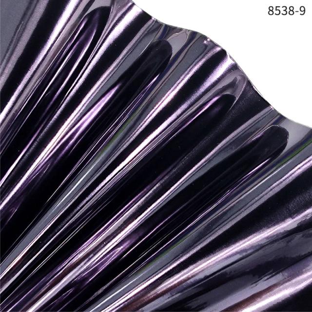 Tecido Metálico Suave em Couro Falso TPU para DIY, Acessórios e Artesanato em PU - 30x135cm