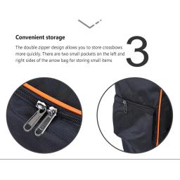 Bestas leves em forma de T, Bolsa de arco competitivo, Canvas Carry Case, Outdoor Archery Training Supplies, Suprimentos profissionais - Image 4
