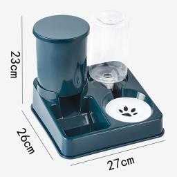 Alimentador automático para animais de estimação com grande capacidade, Dispensador de água para cães pequenos e gatos, Armazenamento de alimentos - Image 6