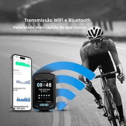 GEOID CC600 Velocímetro de computador de bicicleta inteligente sem fio com WIFI automático ANT Odômetro IPX7 Sistema de navegação de bicicleta - Image 2