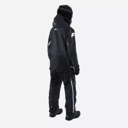 Macacão para homens de uma peça casca dura terno de esqui dentro de algodão manter quente capuz casaco à prova dwaterproof água ourdoor esporte roupas de inverno conjunto - Image 4