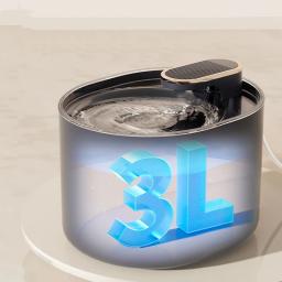 Gato e cão distribuidor de água, Cão água potável, boca não molhada, fluxo automático do filtro de circulação, Plug-in Pet Supplies - Image 3