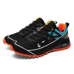 Tênis antiderrapantes leves para homens, calçados esportivos impermeáveis, tênis de corrida respirável, tênis de trail, ao ar livre - Image 2