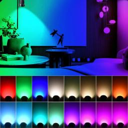Controle remoto LED Lawn Lamp com conector, RGBW Spike ao ar livre, luz da paisagem, iluminação do jardim da árvore, 16 cores, AC, DC, 12 V, 24V - Image 6