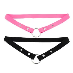 Cinto de castidade masculino gaiola bloqueio de castidade dispositivo anti-derramamento cinta elástica fixa alça auxiliar anel de escroto ajustável brinquedo sexual - Image 5