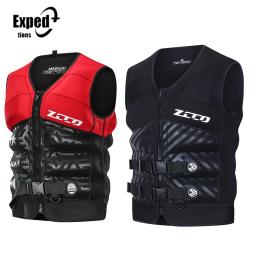 Colete flutuante de neoprene para adultos e crianças, colete salva-vidas profissional, rafting, natação e surf, caiaque e rafting, novo - Image 1