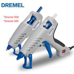 Dremel-pistola de cola hot melt a930/940, 60w, profissional, portátil, temperatura térmica, ferramenta de reparo elétrico, 7/11mm cola varas - Image 1