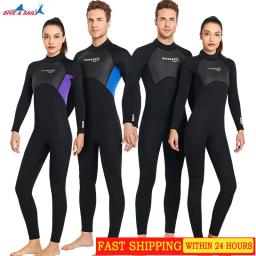 3mm neoprene wetsuit dos homens de surf mergulho terno equipamento subaquático pesca submarina kitesurf banho molhado terno conjoined - Image 1