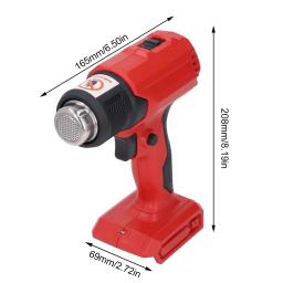 Máquina de aquecimento recarregável portátil de temperatura ajustável de calor sem fio com bico de 4 unidades - Image 4
