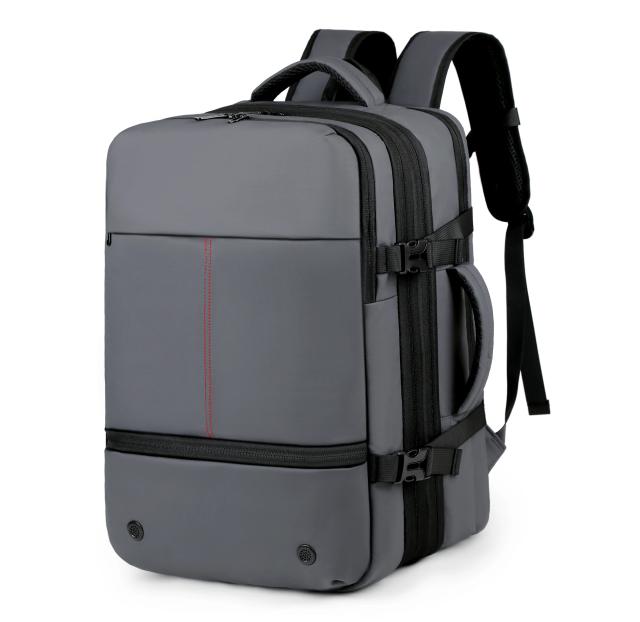 Mochila Masculina Expansível Compressão a Vácuo Viagem Curta Grande Capacidade Separação Seca e Molhada Multifuncional de Negócios