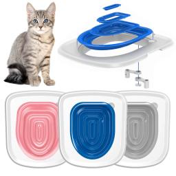 Kit de treinamento higiênico reutilizável para pet, Cat Toilet Trainer, Puppy Cat Litter Mat, Pet Cleaning, Ensine o gato a usar - Image 1