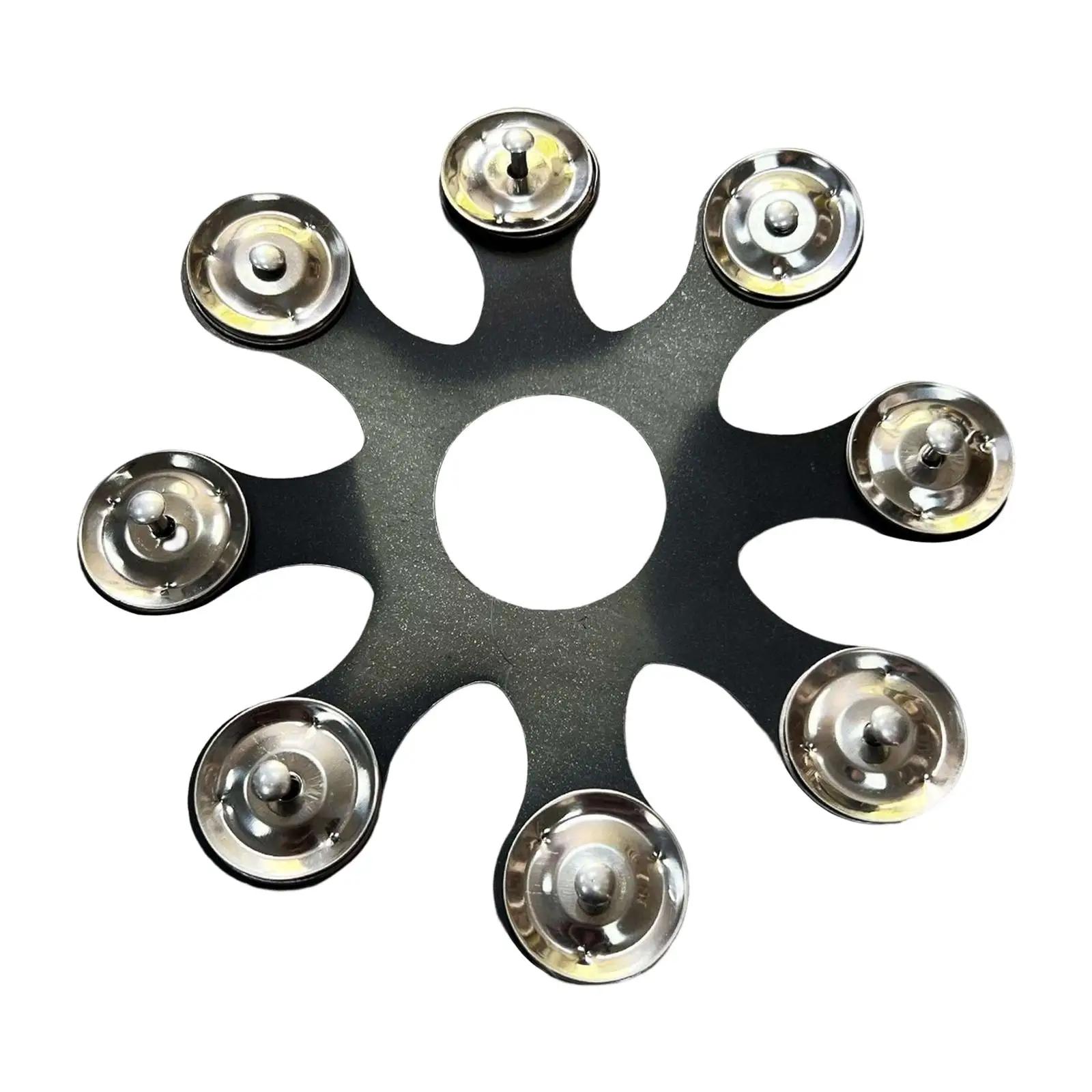 Címbalos de tambor hi hat pandeiro instrumento de percussão acessórios sinos de tambor para efeitos címbalo hihats pilares acidente passeios - Image 1