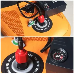 Adaptador de bomba de ar SUP 4 bicos padrão Conversor de bomba de ar Estrutura sólida para cama de barco inflável Stand Up Paddle Board - Image 5