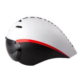 Triathlon Aero TT Capacete de Bicicleta para Homens e Mulheres, Óculos de Lente, Road Bike, Time Trial, Ciclismo, Competição - Image 4