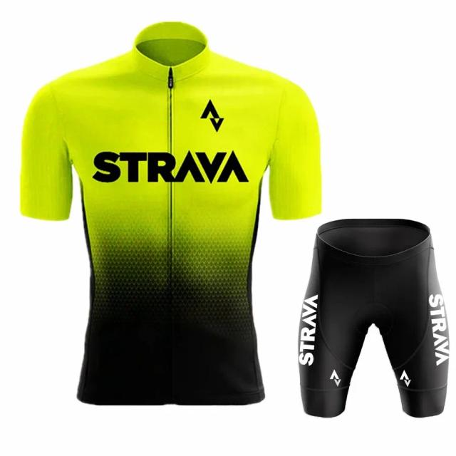 Conjunto Ciclismo Pro Team 2024 Homens Manga Curta Respirável