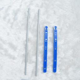 Ferramentas de tricô de aço, dispositivo de garfo, acessórios de agulha de malha de flor, ferramenta de ponto de crochê, ferramenta de artesanato manual diy, 3 tamanhos - Image 5