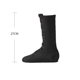 Tênis de dança esportiva para homens e mulheres, sapatos de dança jazz, botas de lona, botas curtas, meninas e meninos, 1 par por lote - Image 6