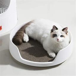 Caixa de areia para gatos multifuncional, para reduzir o espaço, com colcha reutilizável - Image 3