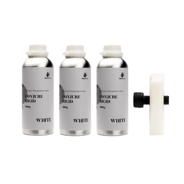 Resina Rígida de Cura Rápida Chitu para Impressoras 3D Elegoo e Anycubic 405nm SLA LCD