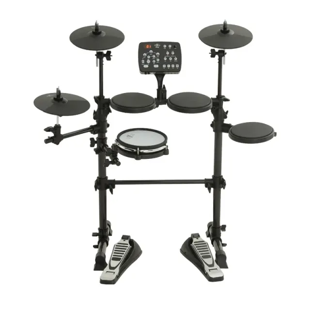 Bateria Eletrônica de Percussão de boa qualidade com 7 peças para iniciantes