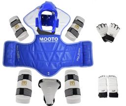 Equipamento de proteção de taekwondo masculino, equipamento de treino combate real, conjunto de proteção corporal masculino - Image 5