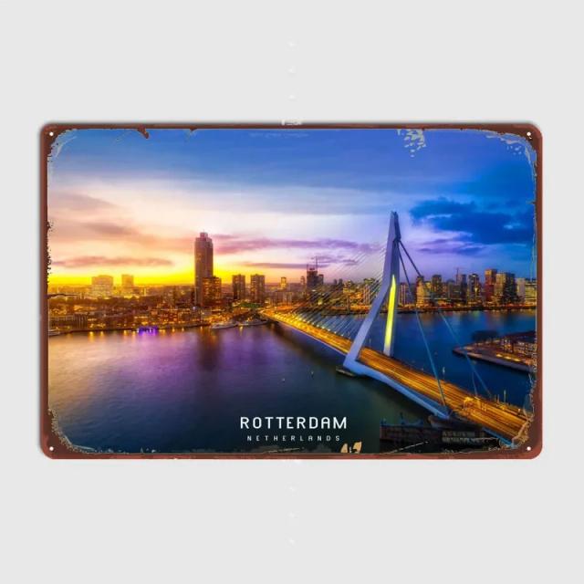 Sinais de Metal Retro para Decoração de Casa: Placas de Lata, Arte de Parede e Acessórios para Bar e Quarto
