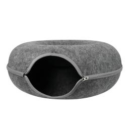 Cama de feltro natural para animais, ninho aconchegante para cães e gatos, tenda tipo ovo, suprimentos para animais, cachorro e cães pequenos - Image 3