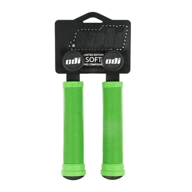Punhos de Guidão ODI-Silicone para Mountain Bike: Acessórios Macios e Antichoque para Conforto Superior