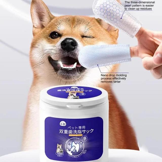 Toalhetes Descartáveis para Pets: Limpeza de Dentes, Ouvidos e Olhos e Eliminação de Mau Hálito